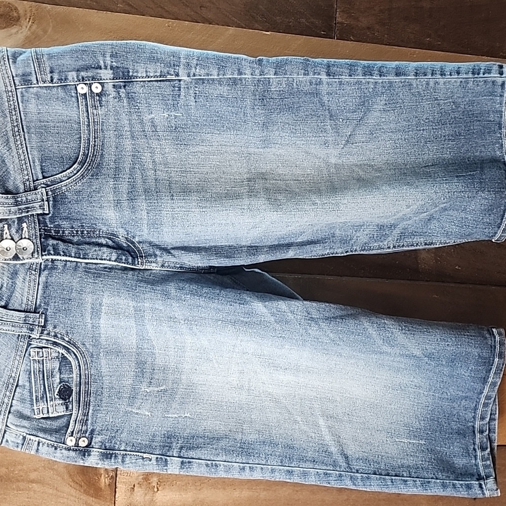 Democracy Denim Bermuda Shorts Size 10 - Picture 6 of 7